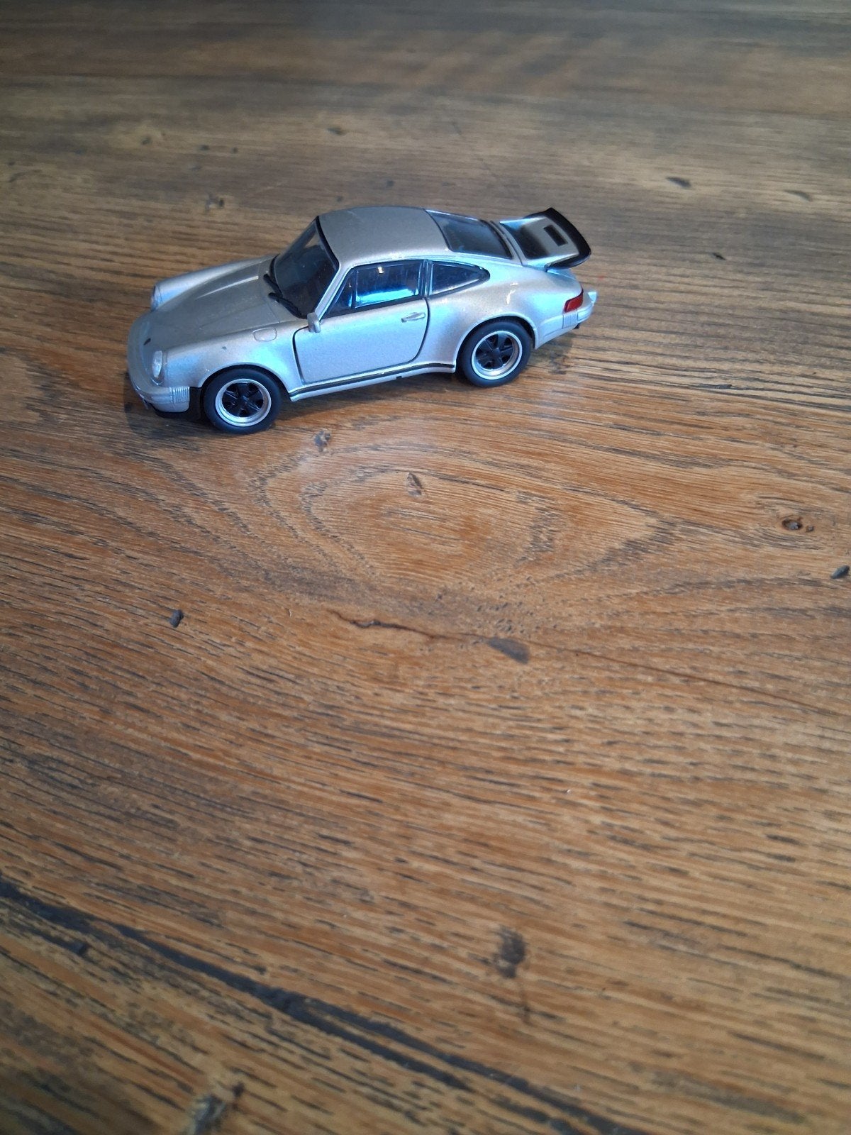 porsche 911 turbo welly model, Ophalen of Verzenden, Auto