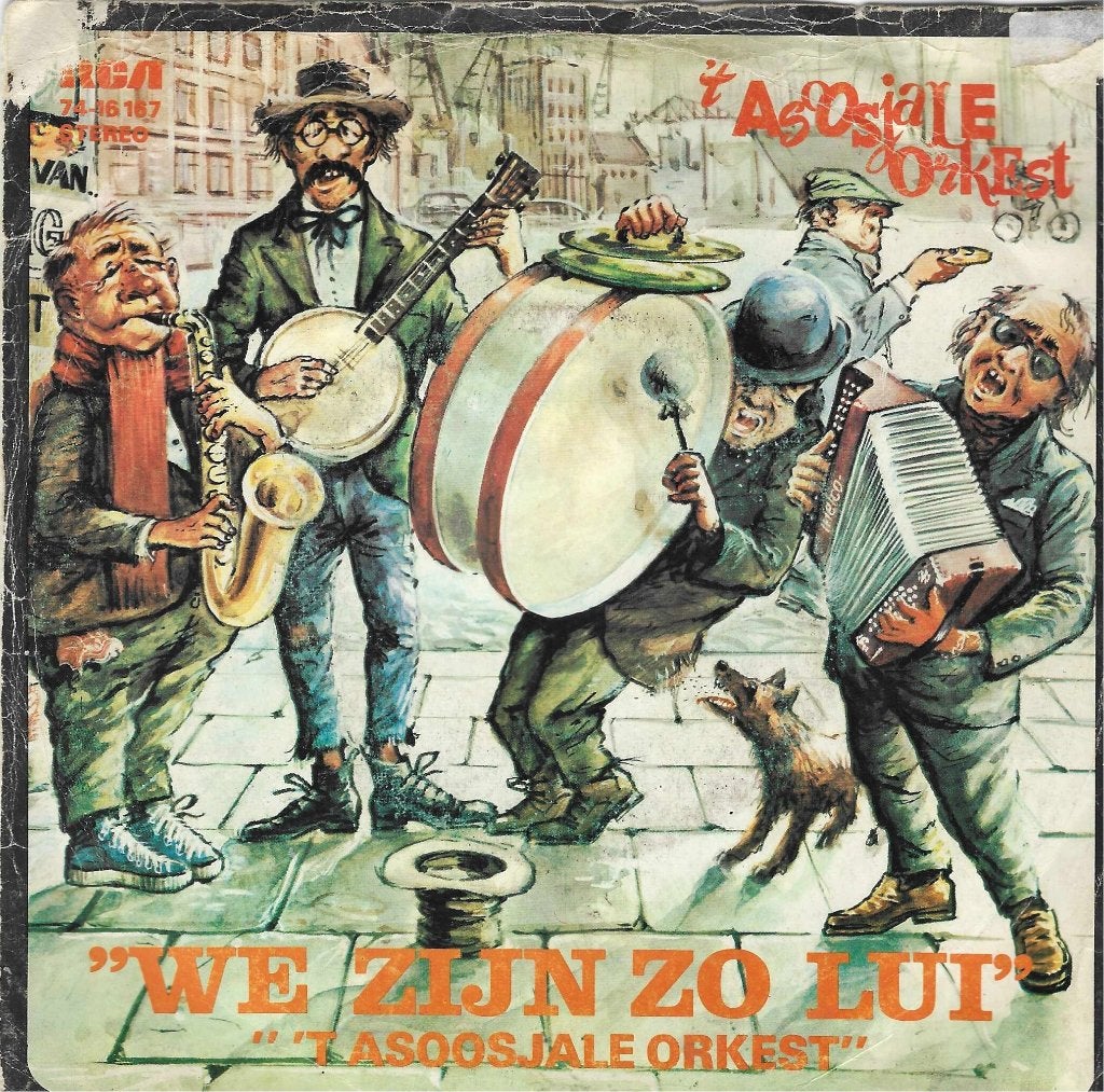 vinyl single  'T Asoosjale Orkest, Ophalen of Verzenden, Gebruikt, Pop