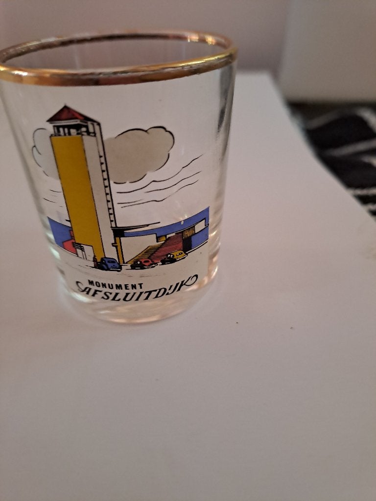 borrelglaasjes met naam, Glas of Glazen, Overige merken, Nieuw, Ophalen of Verzenden