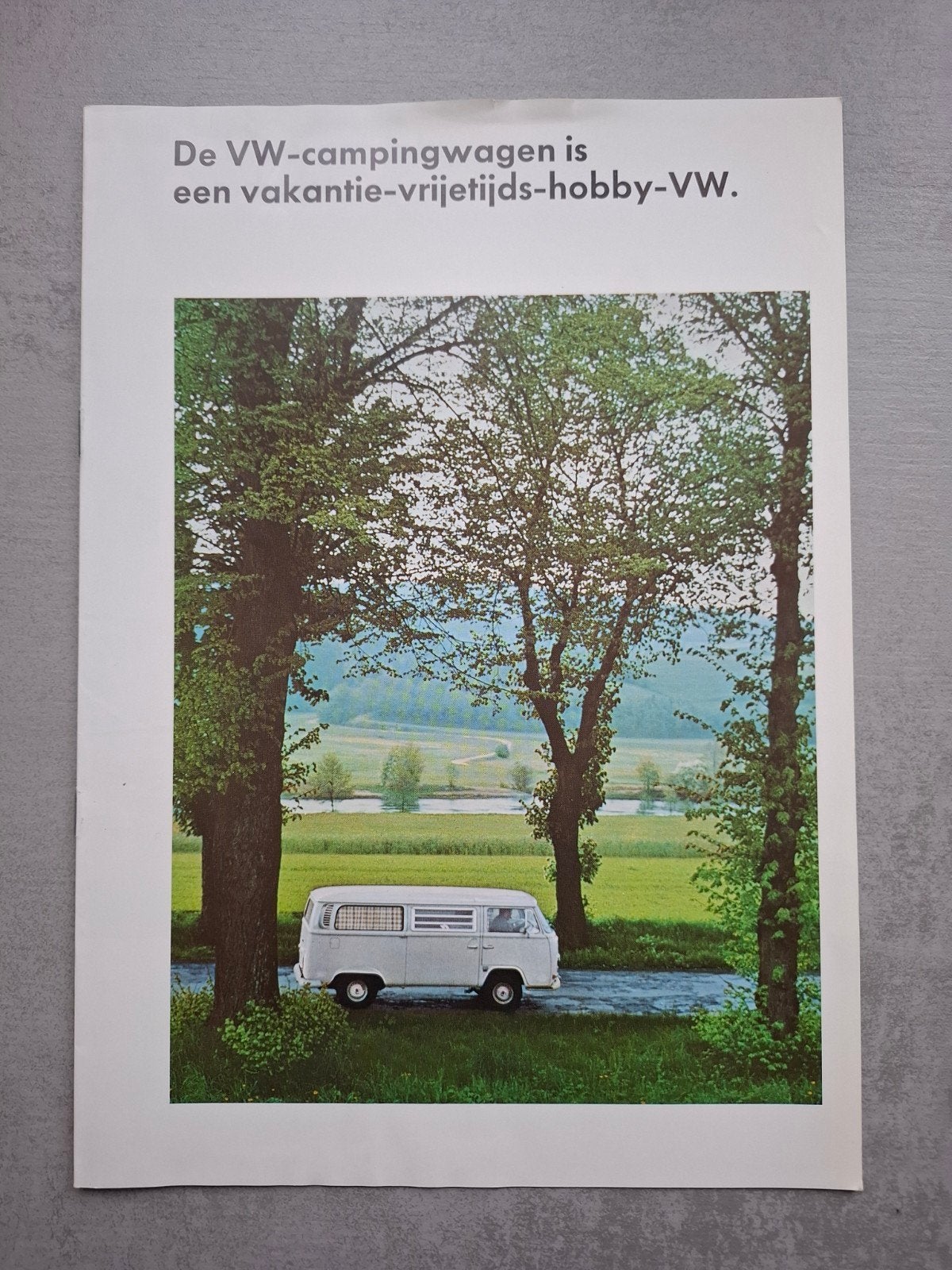 Volkswagen T2 Camper brochure - 1971, Boeken, Auto's | Boeken, Ophalen of Verzenden, Gelezen, Volkswagen