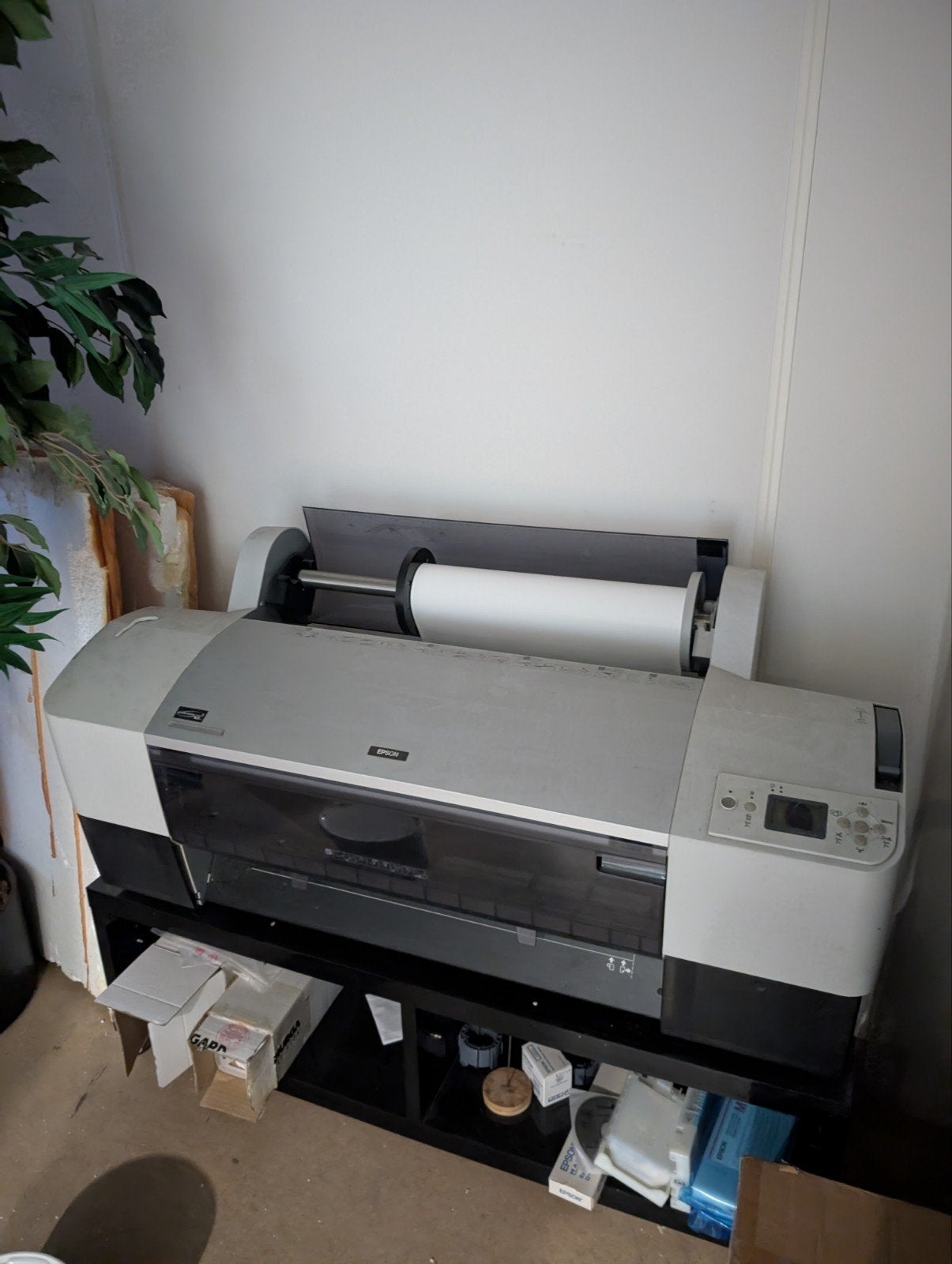 Grote Epson Plotter (Stylus Pro 7800) met defect scherm, Ophalen, Gebruikt, Kleur printen, Printer