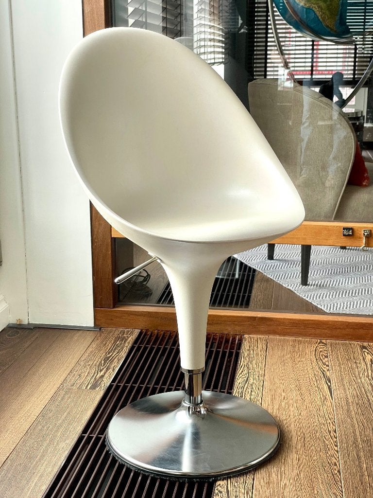 Magis Bombo stoel wit, verstelbaar (Stefano Giovannoni), Huis en Inrichting, Stoelen, Wit, Zo goed als nieuw, Eén, Metaal