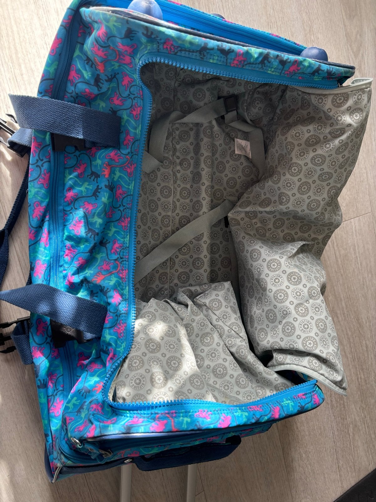 Kipling reistas/trolley met apenprint, Ophalen of Verzenden, Gebruikt