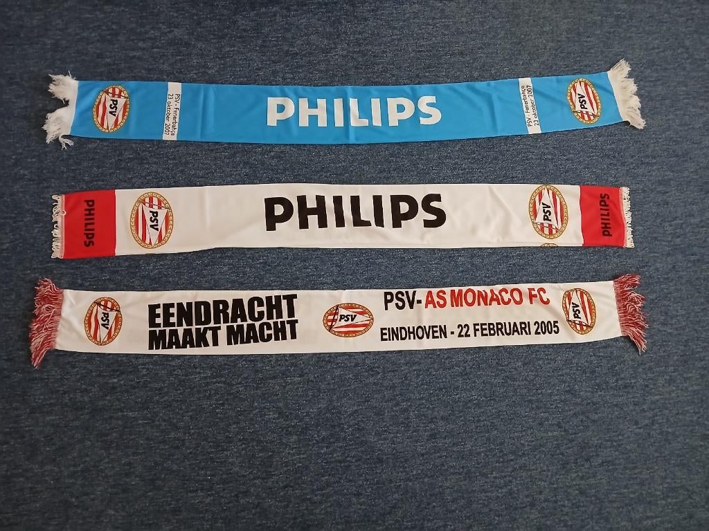 PSV Sjaals, Verzamelen, Sportartikelen en Voetbal, Ophalen of Verzenden, Zo goed als nieuw, PSV, Poster, Plaatje of Sticker