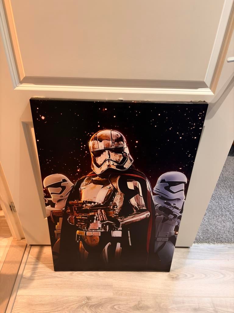 Star wars posters canvas, Ophalen of Verzenden, Zo goed als nieuw, Schilderij