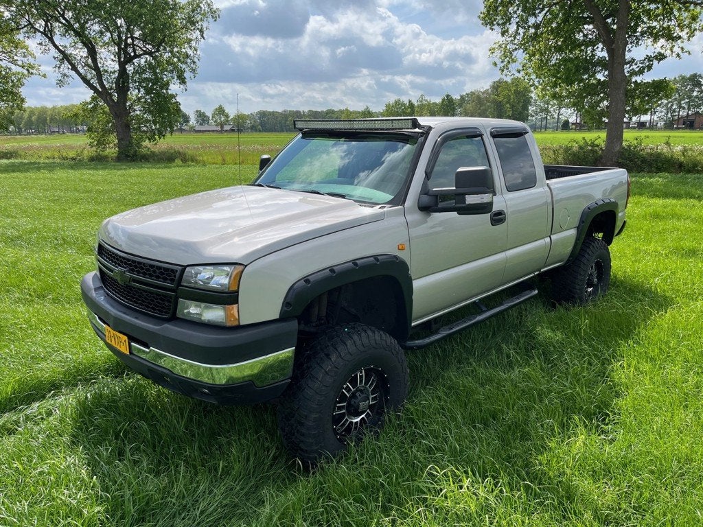 GMC SILVERADO 2500 HD 6.0-Liftkit-XD-Carplay-LPG-Youngtimer-, Auto's, Bestelauto's, Gebruikt, 8 cilinders, Bedrijf, Vierwielaandrijving