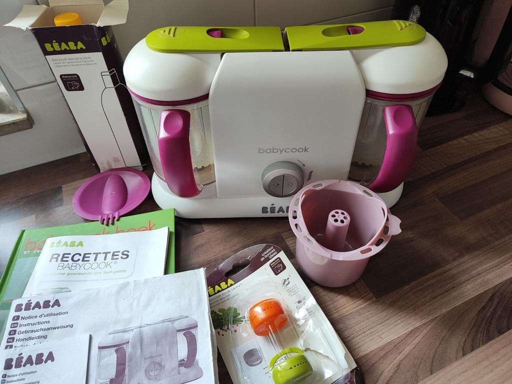 Béabe dubbele babycook, Kinderen en Baby's, Babyvoeding en Toebehoren, Ophalen of Verzenden, Gebruikt, Overige typen