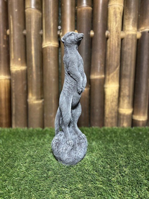 Stokstaartje nr.216, Ophalen, Nieuw, Beton, Dierenbeeld