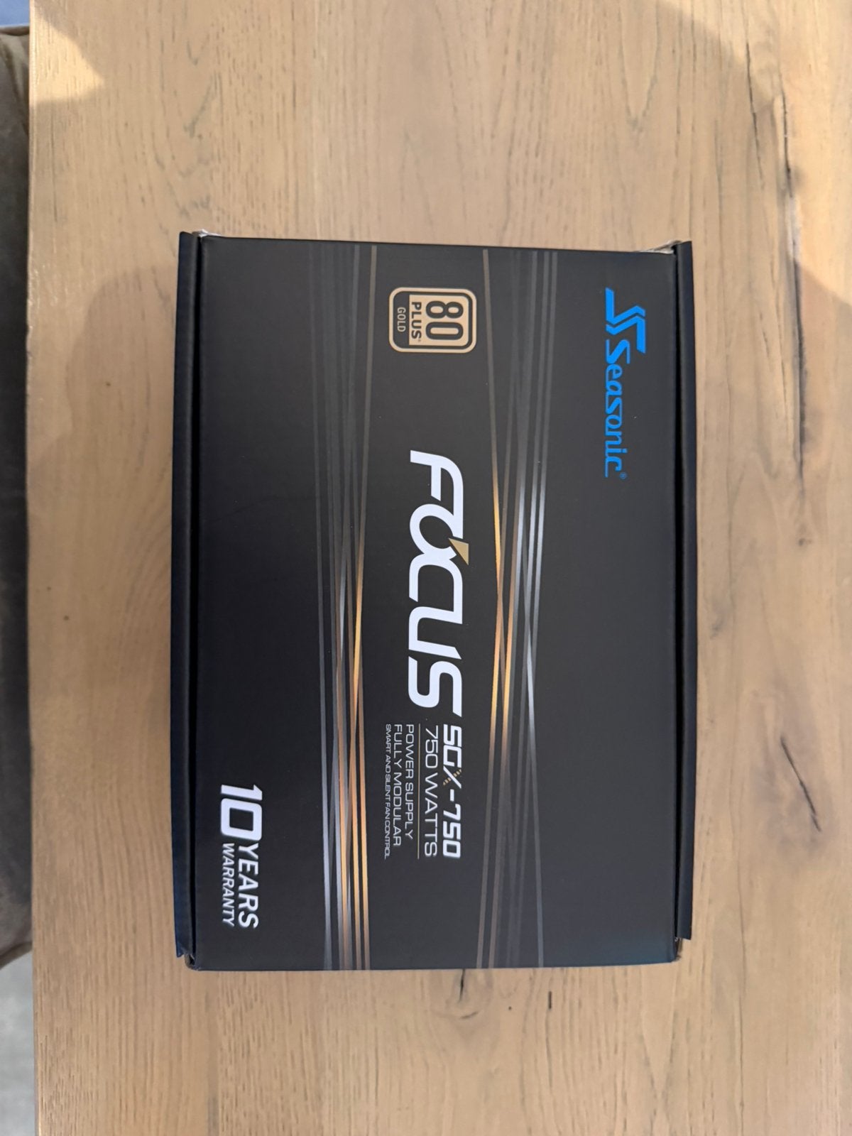 Seasonic FOCUS SGX-750 750W 80 PLUS Gold Voeding, Computers en Software, Interne voedingen, Ophalen of Verzenden