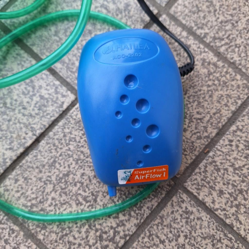 Aquarium pomp, Ophalen