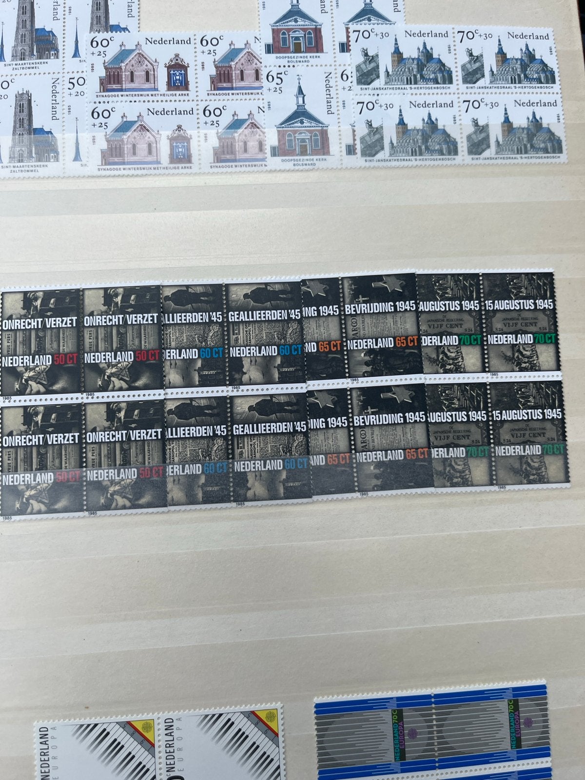 Nederlandse postzegels: Oorlog en Vrede (1945), Ophalen of Verzenden, Na 1940, Gestempeld