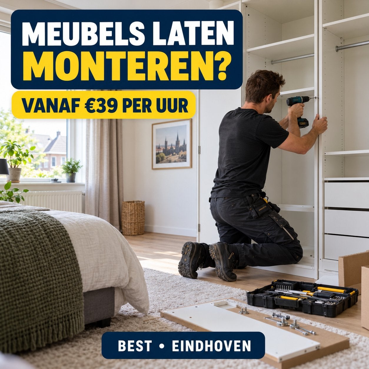 IKEA kast laten monteren, Vacatures, 33 - 40 uur, Overige vormen