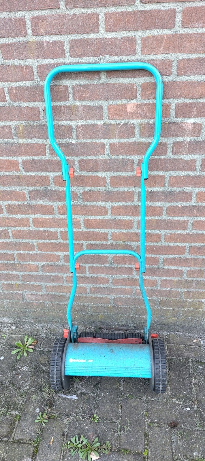 Gardena 300 Handgrasmaaier Kooimaaier, Gebruikt, Handgrasmaaier, Ophalen of Verzenden, 30 t/m 39 cm
