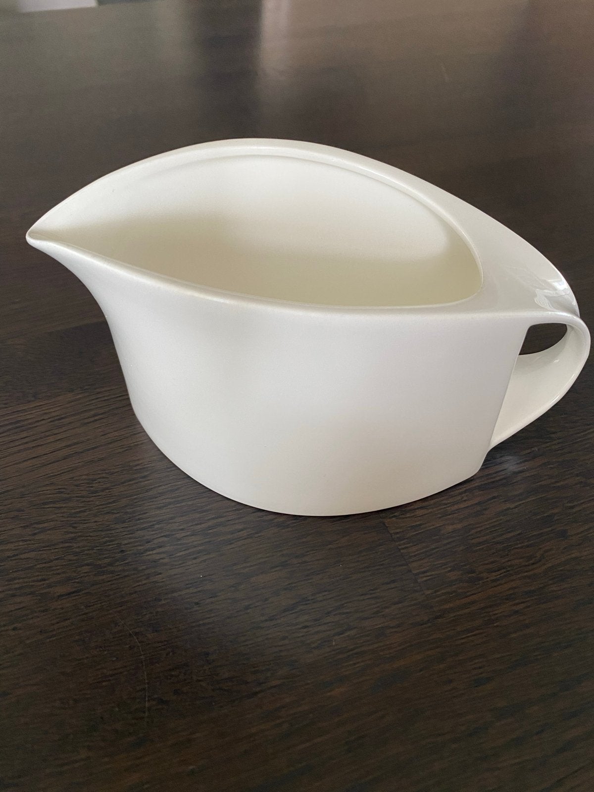 Villeroy & Boch Alba Sauskom - Wit Porselein, Ophalen of Verzenden, Zo goed als nieuw, Modern, Porselein