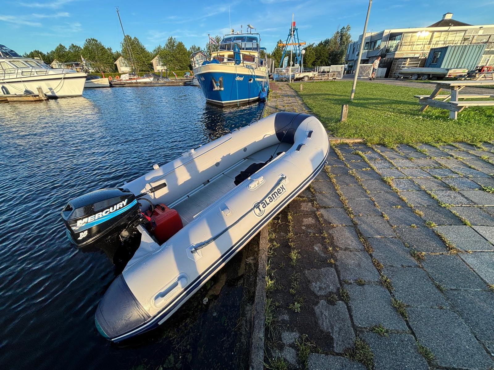 Foto 6 van Talamex TLX 300 rubberboot met Mercury 3.5 PK buitenboordmot
