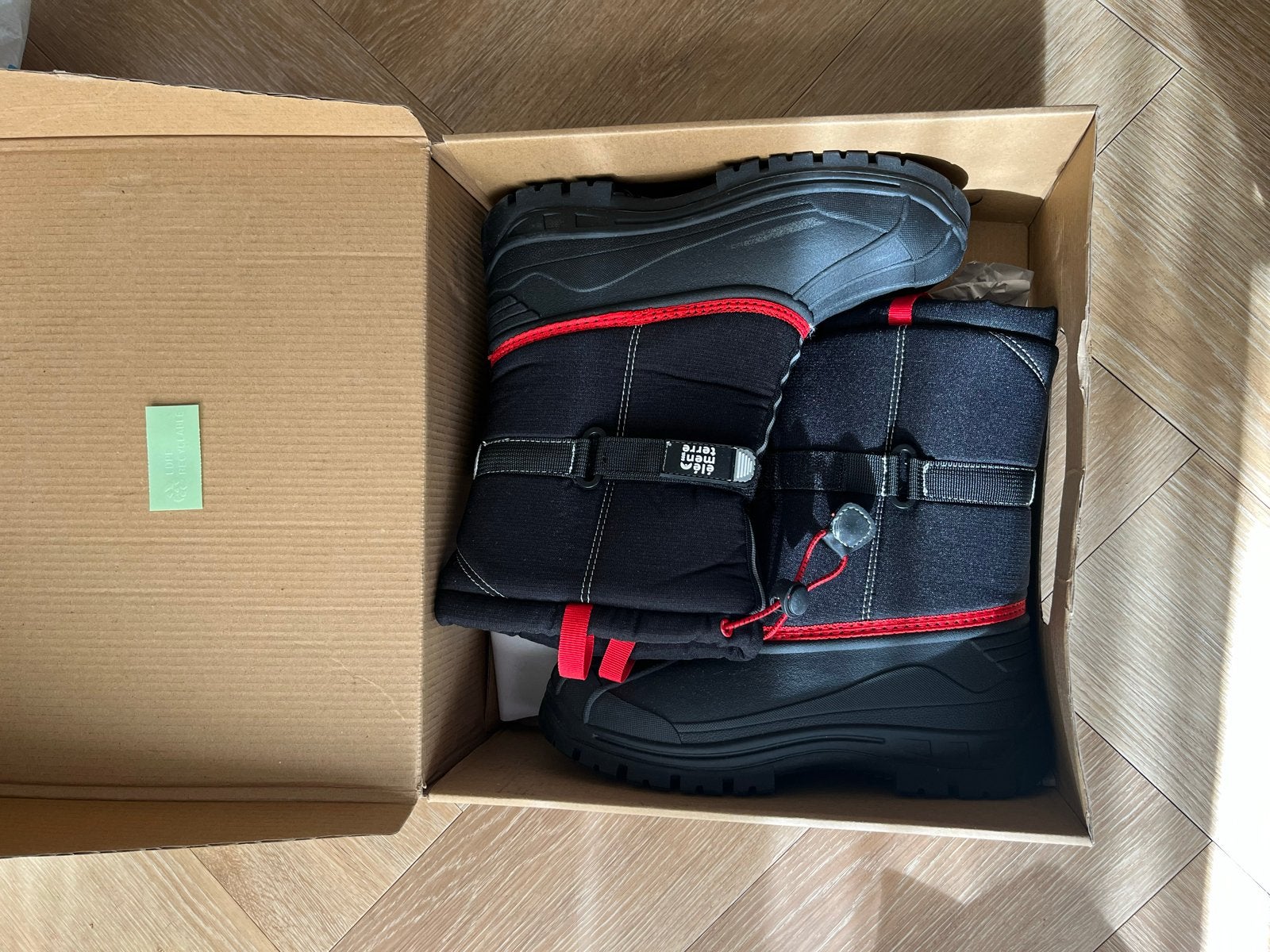 Nieuwe Elementerre Moonboots, Maat 37, Ophalen, Zwart, Snowboots, Nieuw