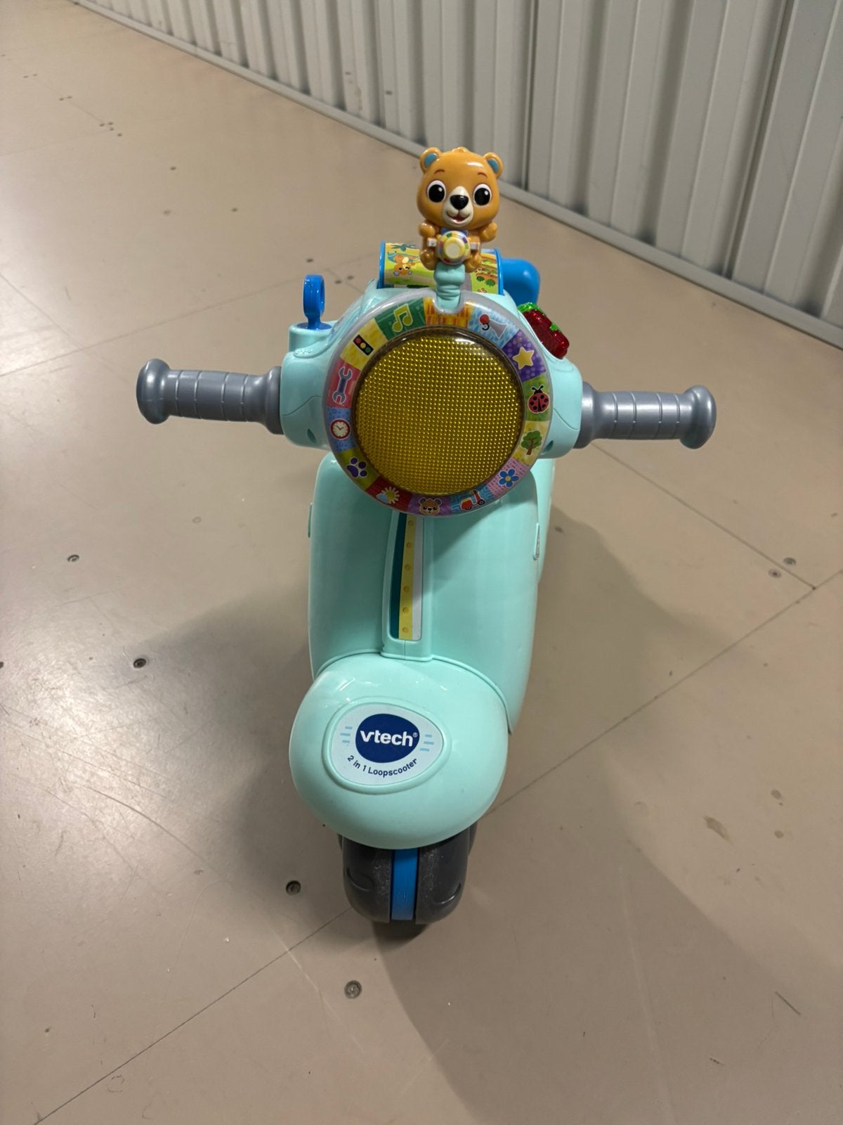 VTech Baby 2-in-1 Loopscooter Blauw, Kinderen en Baby's, Speelgoed | Vtech, Ophalen of Verzenden, Gebruikt