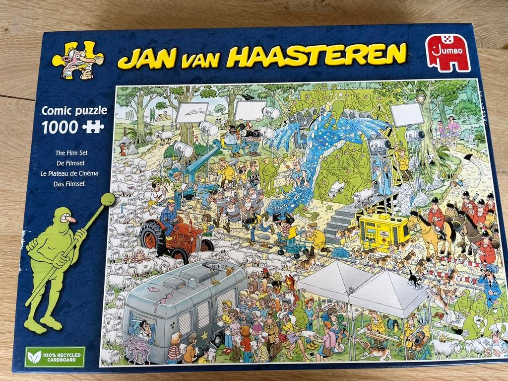 Jan van Haasteren (Filmset), Ophalen, 500 t/m 1500 stukjes, Zo goed als nieuw