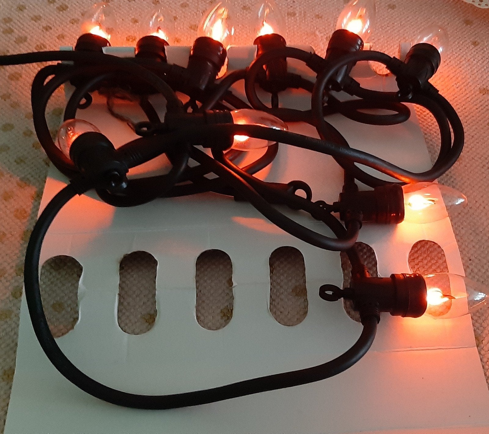 Kaarsverlichting voor houtblokken, Ophalen, Wandlamp, Nieuw, Netvoeding