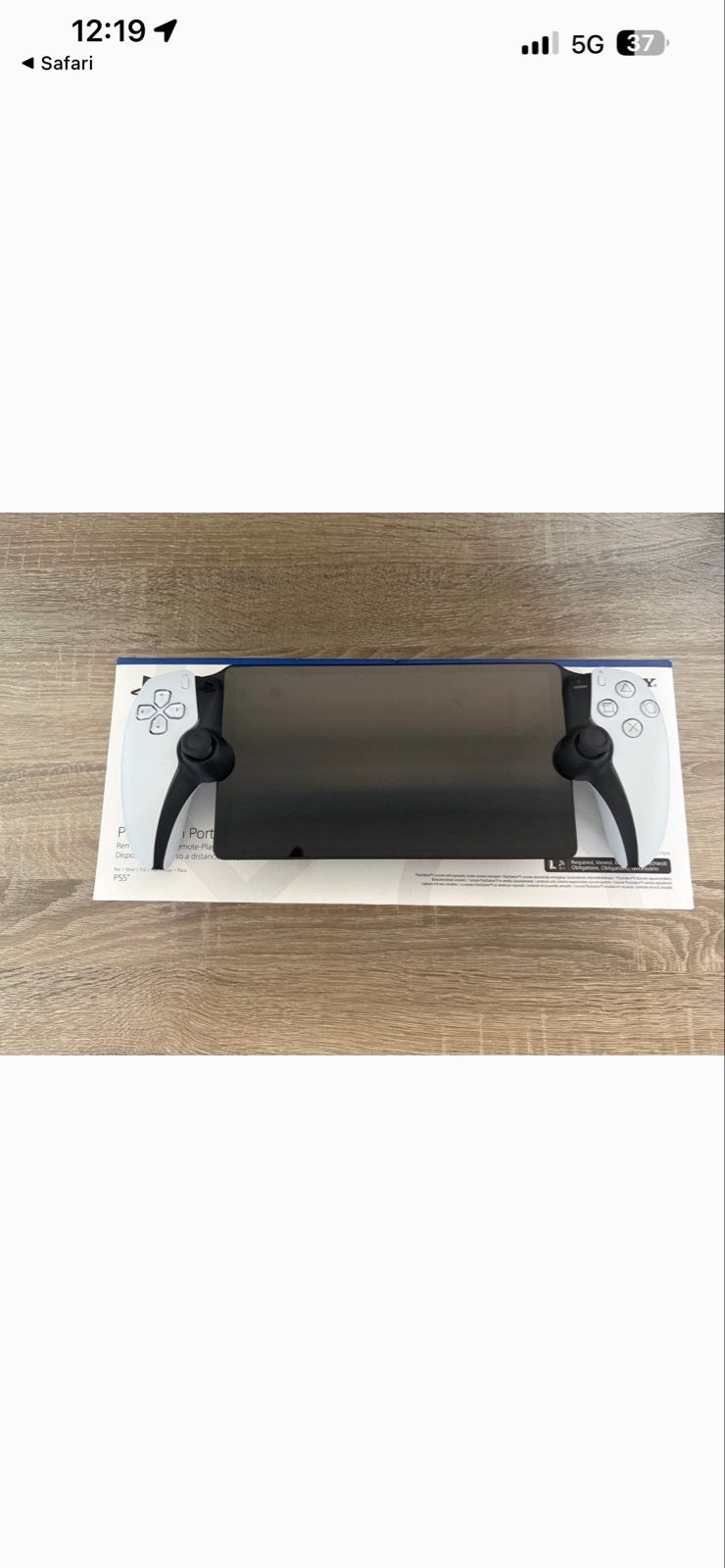 Playstation Portal Zwart + Opbergcase - Zo goed als nieuw