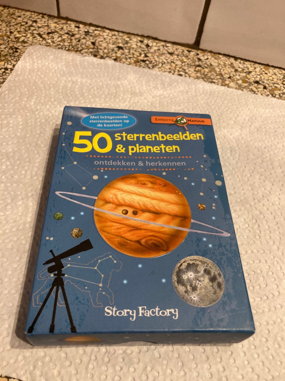 Sterren kaarten, Ophalen of Verzenden, Zo goed als nieuw, Speelkaart(en)