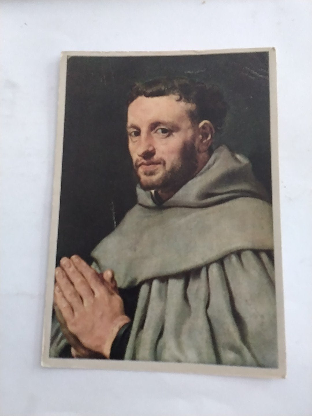 Oude ansichtkaart Rubens - Portret van een monnik, Ophalen of Verzenden, 1960 tot 1980, Gelopen