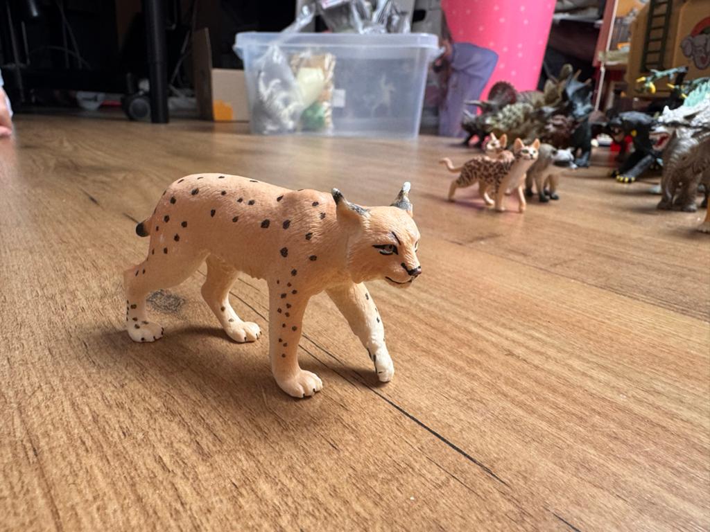 Schleich Wild Life 14822 Lynx Figuur - Realistisch Speelgoed, Ophalen, Zo goed als nieuw