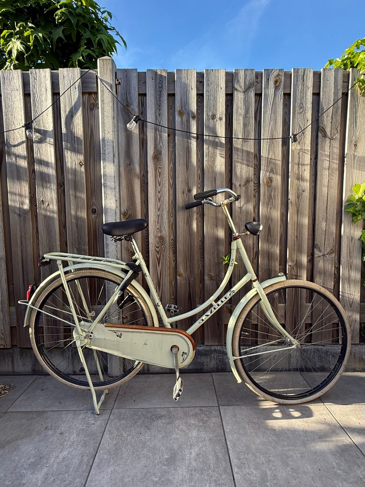 Gazelle Classic retro omafiets, Fietsen en Brommers, Fietsen | Dames | Omafietsen, 56 cm of meer, Ophalen, Gebruikt, Terugtraprem