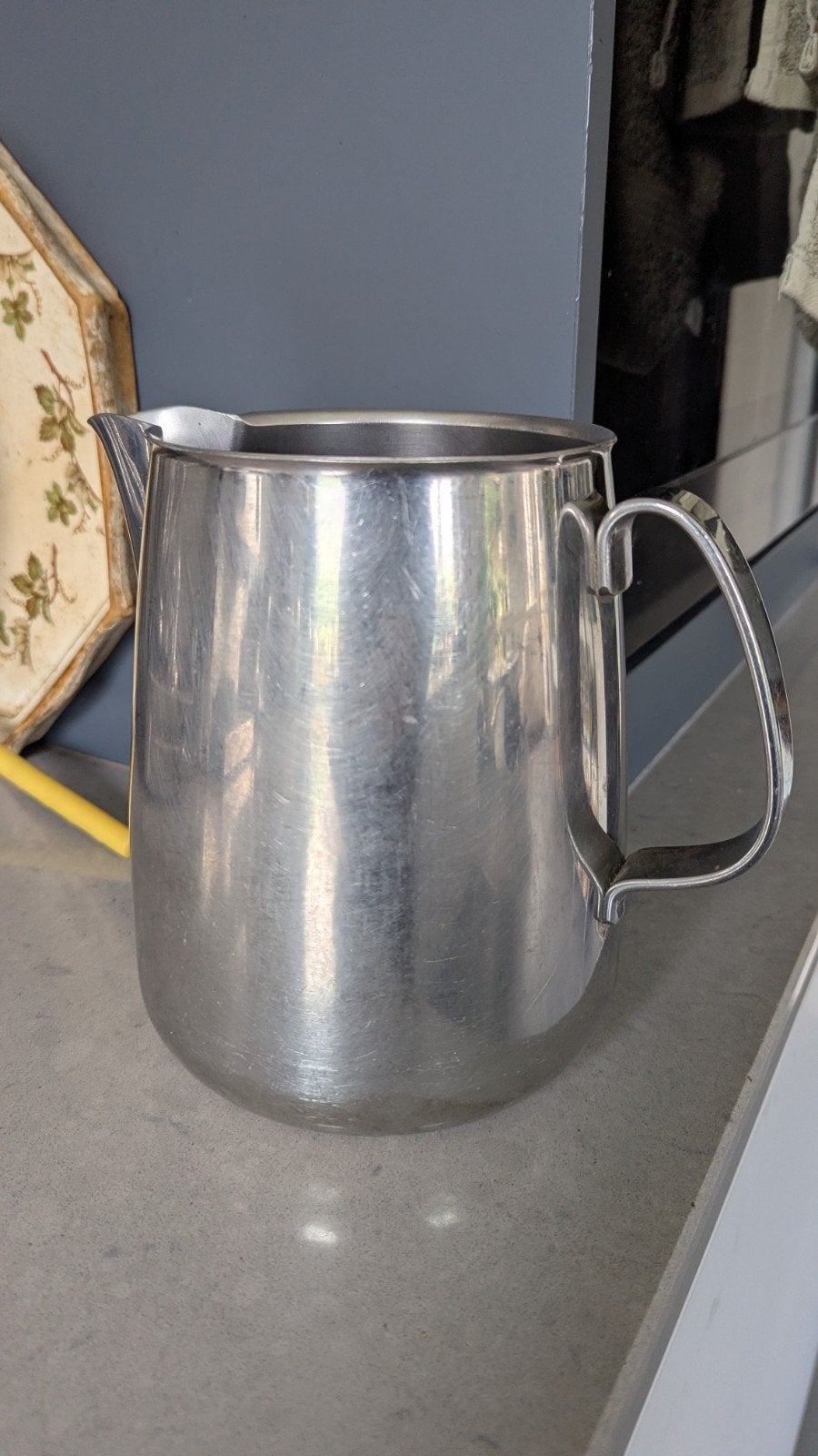 Alessi RVS Theepot/Fluitketel - Gebruikt, Theepot/fluitketel, Gebruikt, Zilver, Ophalen of Verzenden