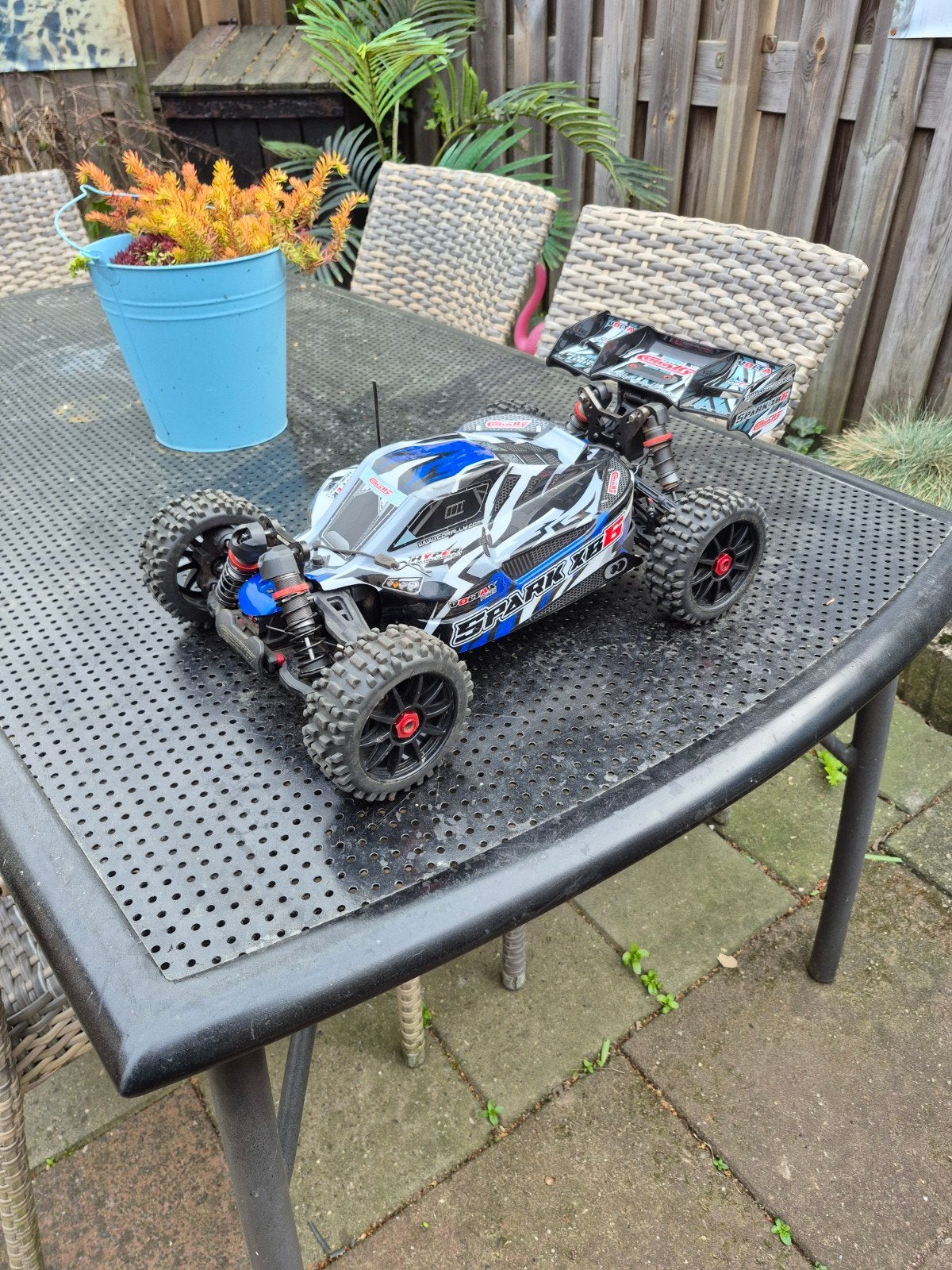 Team Corally Spark 6S RC Auto Offroad, Auto offroad, Zo goed als nieuw, RTR (Ready to Run), Schaal 1:8