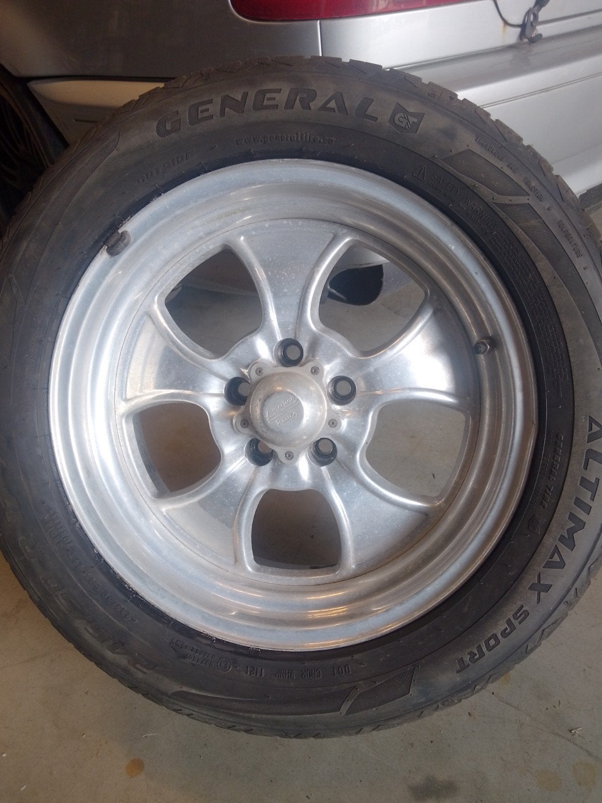 4 st USA American Racing 5x4.5 alu velgen 17 inch, Gebruikt, Velg(en), 17 inch, 235 mm