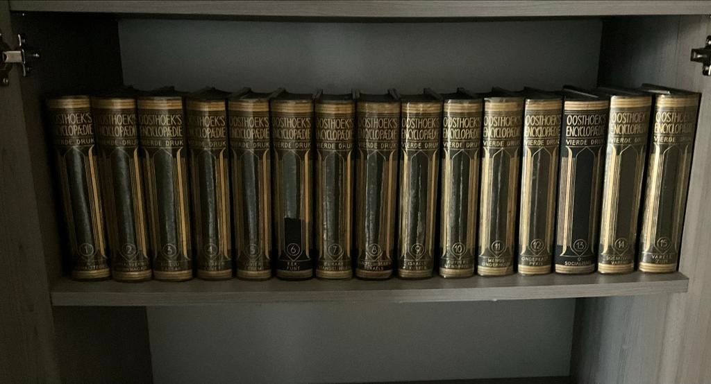 Oosthoek's Encyclopaedie - Vierde Druk (Complete Set), Boeken, Encyclopedieën, Gelezen, Complete serie, Algemeen, Ophalen