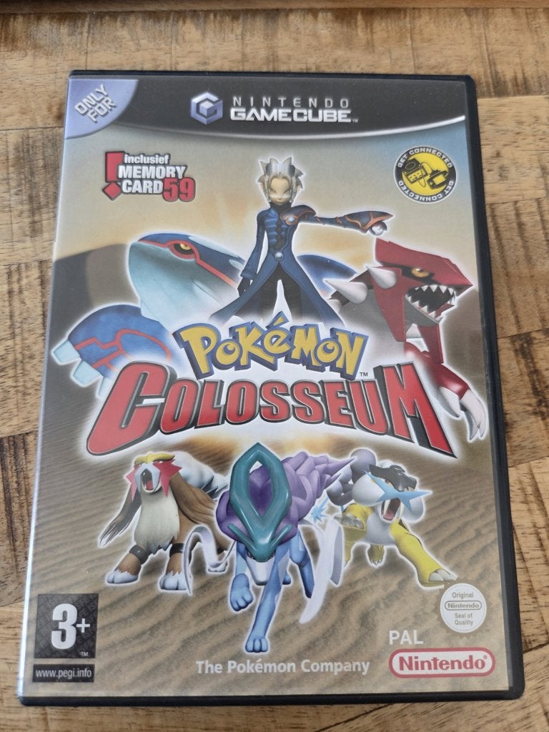 Nintendo Gamecube Pokemon Colosseum, Spelcomputers en Games, Games | Nintendo GameCube, Avontuur en Actie, Gebruikt, 1 speler