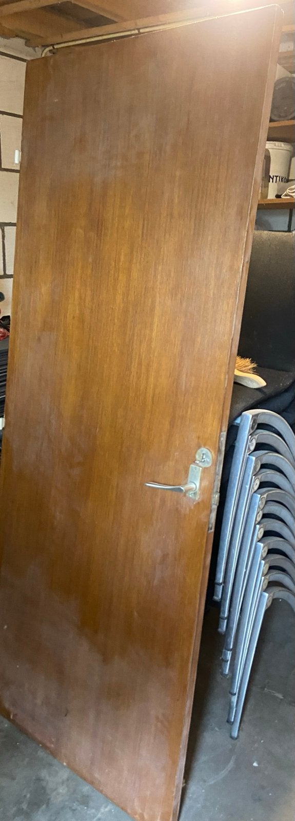 GRATIS Brandwerende houten binnendeur 78x199cm - Opknapper, Ophalen, Gebruikt, Minder dan 80 cm, Binnendeur