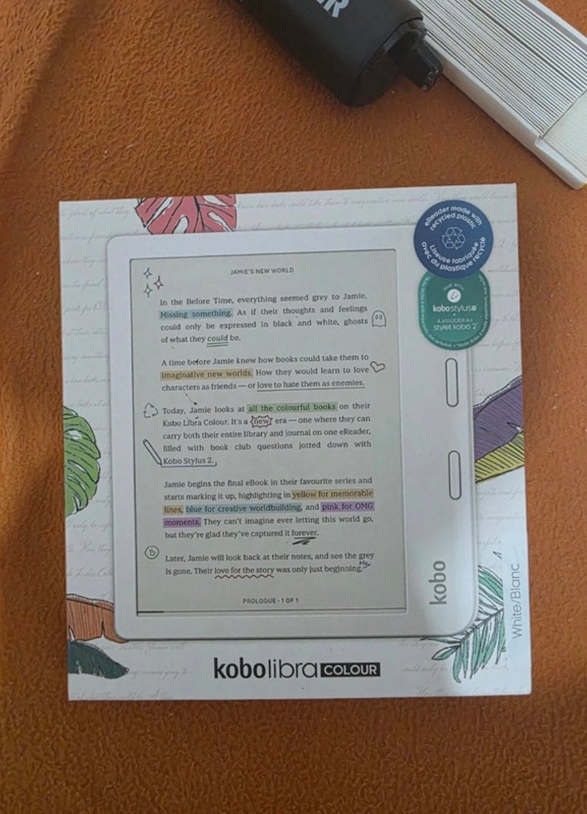 Kobo libra colour + hoes, Ophalen of Verzenden, Nieuw