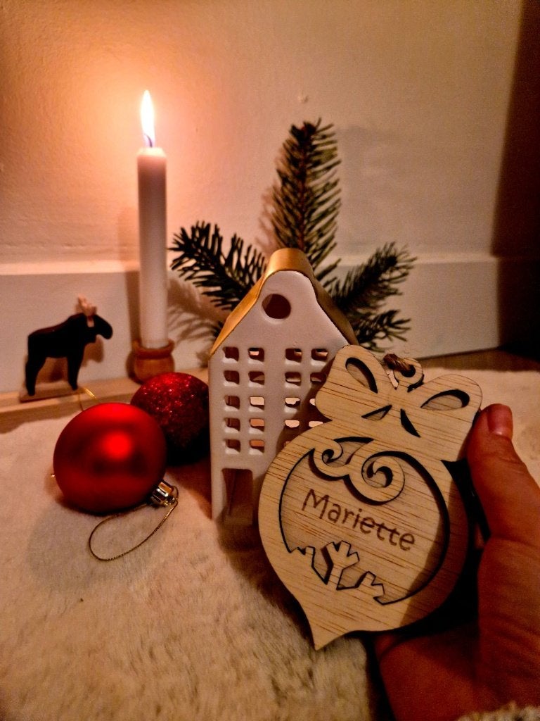 Gepersonaliseerde kerstballen, Ophalen of Verzenden, Nieuw