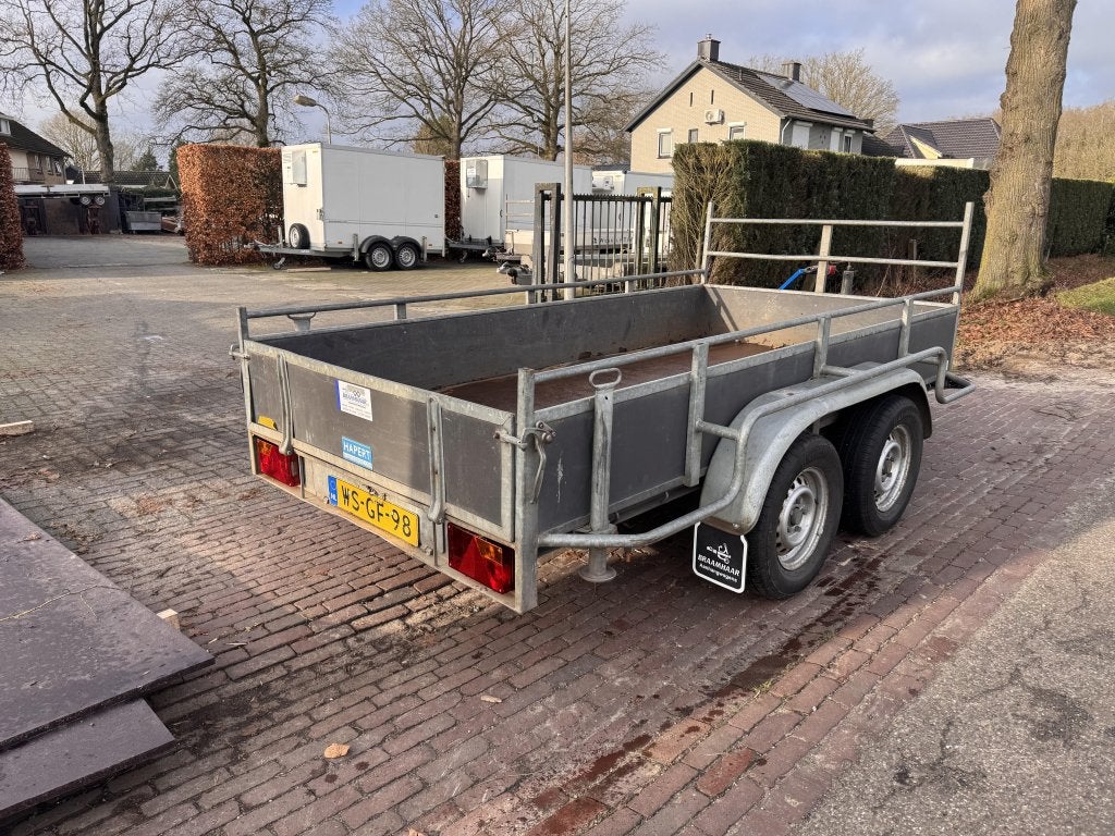 Hapert K tandemasser bakwagen 2.000kg, Gebruikt