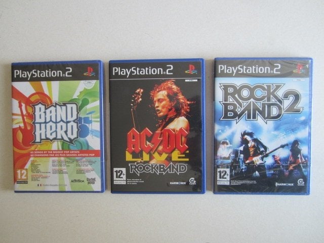 Rock Band Rockband PS2 Playstation 2 , Spelcomputers en Games, Games | Sony PlayStation 2, Muziek, Nieuw, Ophalen of Verzenden