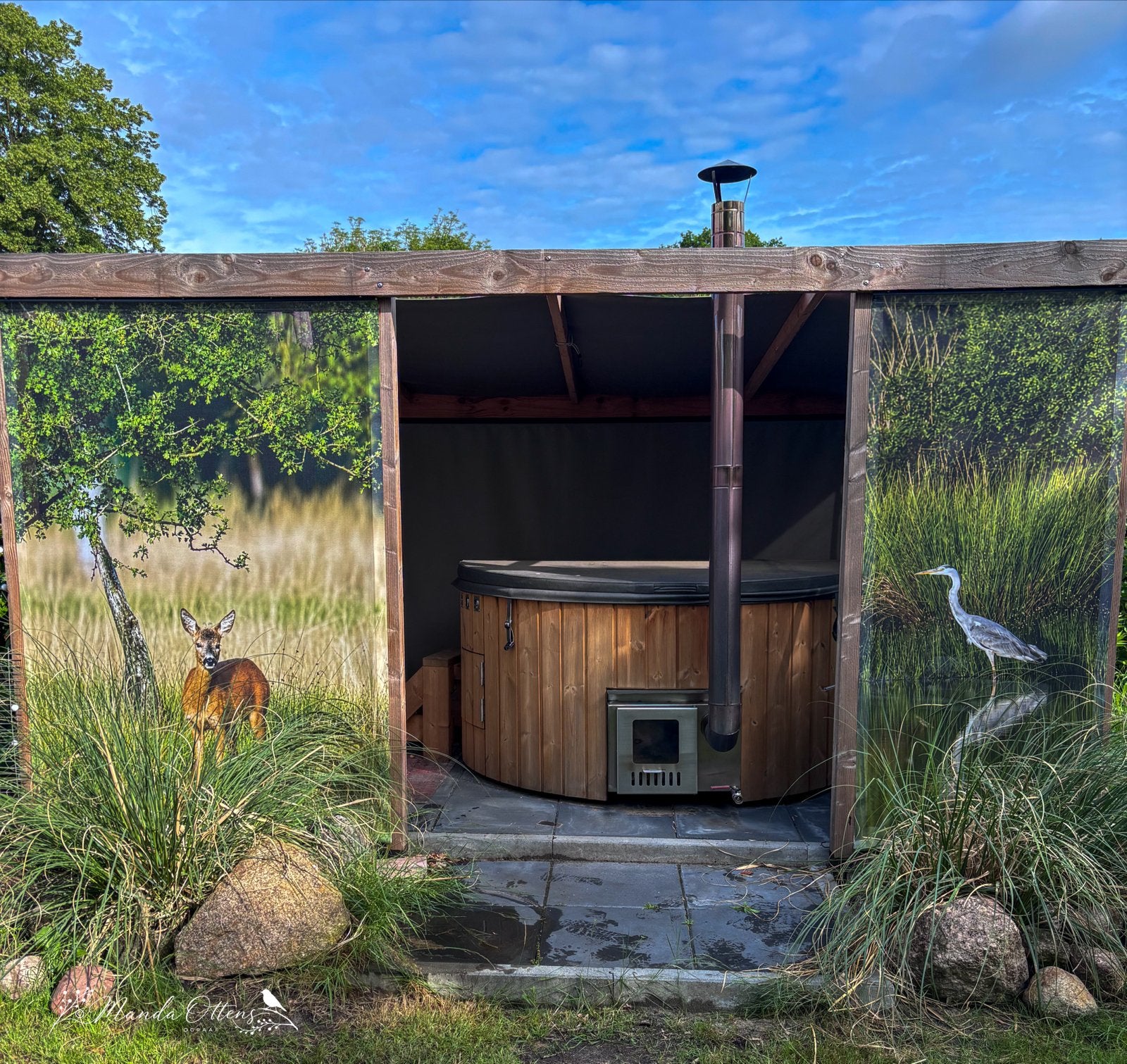 Verandascreens, jacuzzi screens Verandazeilen, Minder dan 150 cm, Ophalen, Gebruikt, Markies