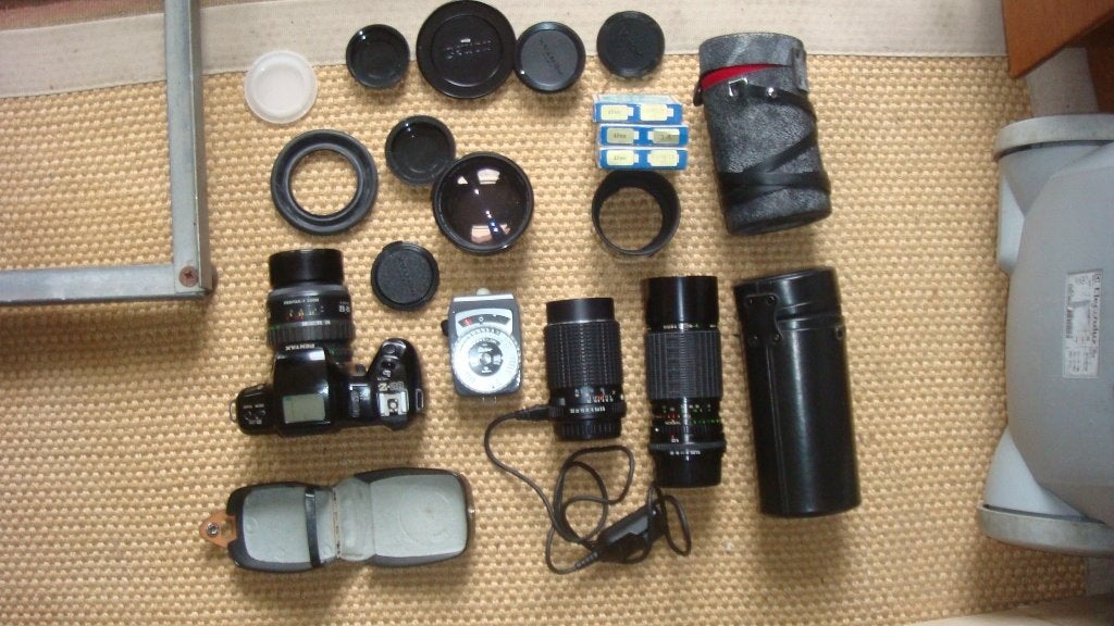 PENTAX   Z 20 MET TOEBEHOREN., Audio, Tv en Foto, Fotocamera's Analoog, Ophalen of Verzenden, Gebruikt, Spiegelreflex, Pentax
