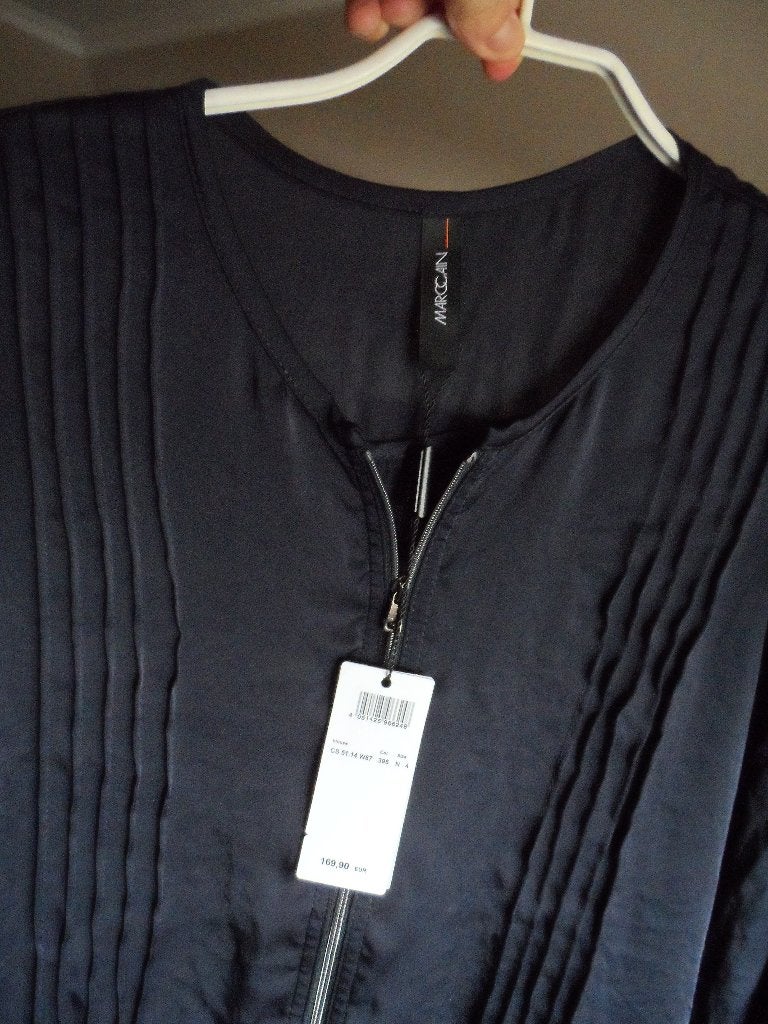 marccain blouse nieuw maat 4, Kleding | Dames, Maat 38/40 (M), Blauw, Nieuw, Ophalen of Verzenden