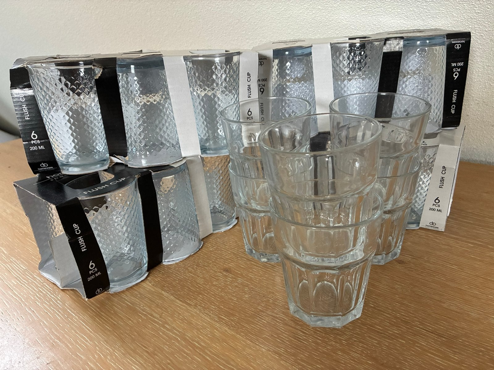 30x Frisdrankglazen 200ml - Homeware & IKEA, IKEA, Nieuw, Ophalen of Verzenden, Glas