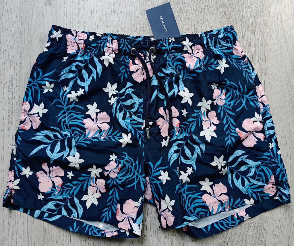 GANT Zwemshort Nieuw!, Kleding | Heren, Badmode en Zwemkleding, Zwemshort, Maat 48/50 (M), Blauw, Ophalen of Verzenden