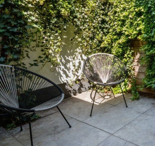 originele draad tuinstoelen te koop, zwart wit., Ophalen, Gebruikt, Metaal, Verstelbaar