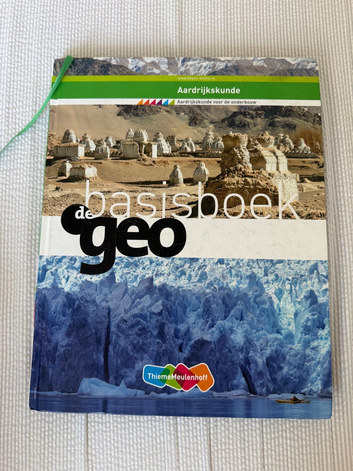 De Geo basisboek Aardrijkskunde onderbouw Thiememeulenhoff, Ophalen of Verzenden, Zo goed als nieuw, Aardrijkskunde
