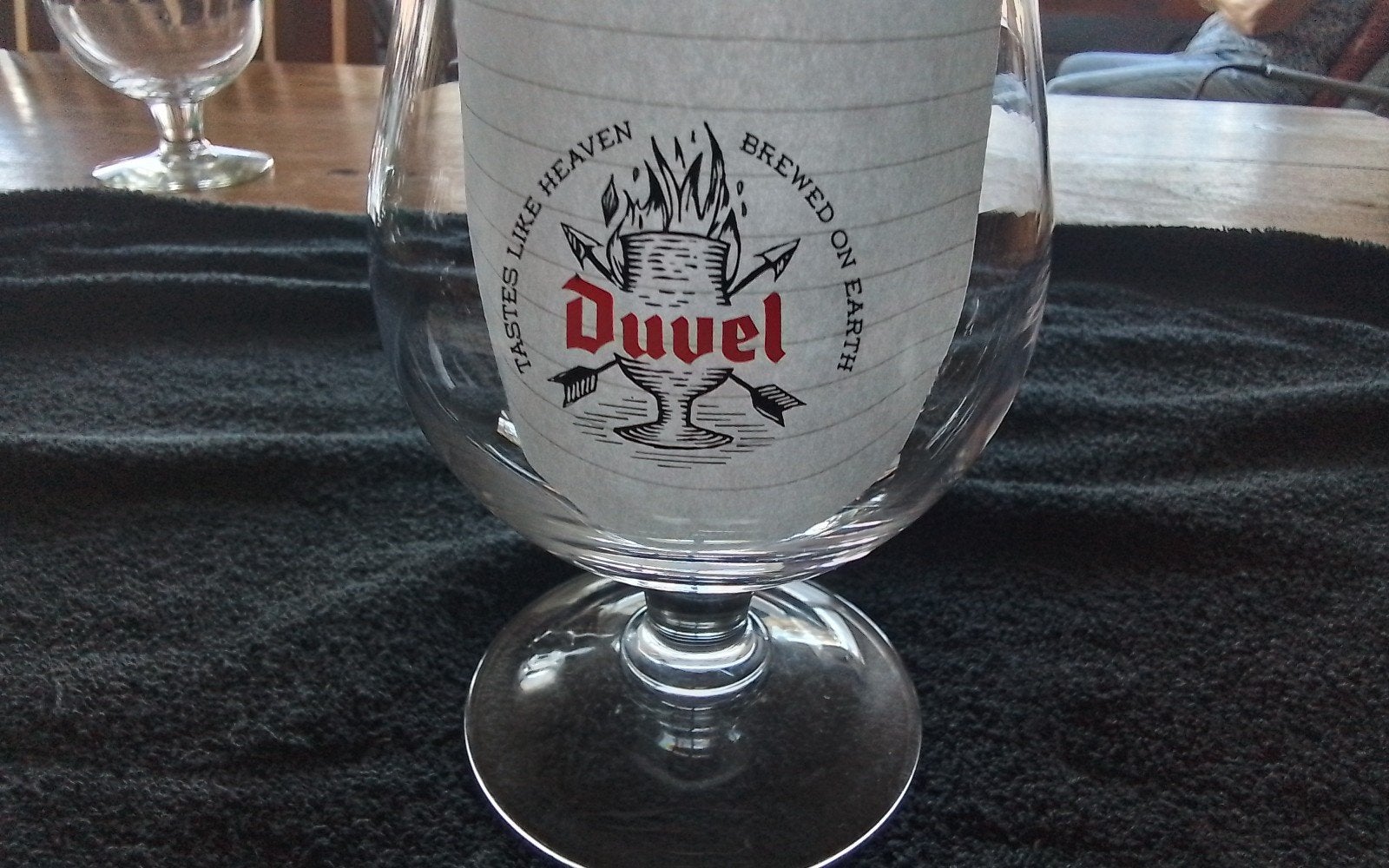 Duvelglas speciaal - Perfect voor de bierliefhebber, Ophalen of Verzenden, Zo goed als nieuw, Meerkleurig, Overige merken