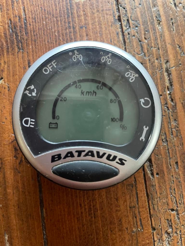 Batavus elektrische fiets display/meter origineel, Ophalen of Verzenden, Snelheidssensor, Gebruikt