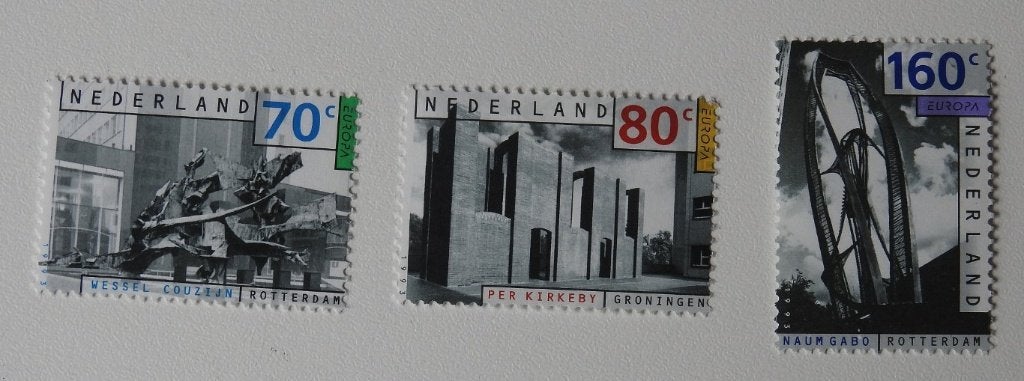 3 postzegels 1993 Kunstwerken, Verzenden, Na 1940, Postfris