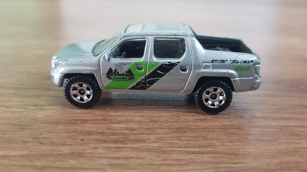 Honda Ridgeline Modelauto Matchbox / Mattel 1:69, Ophalen of Verzenden, Gebruikt, Auto