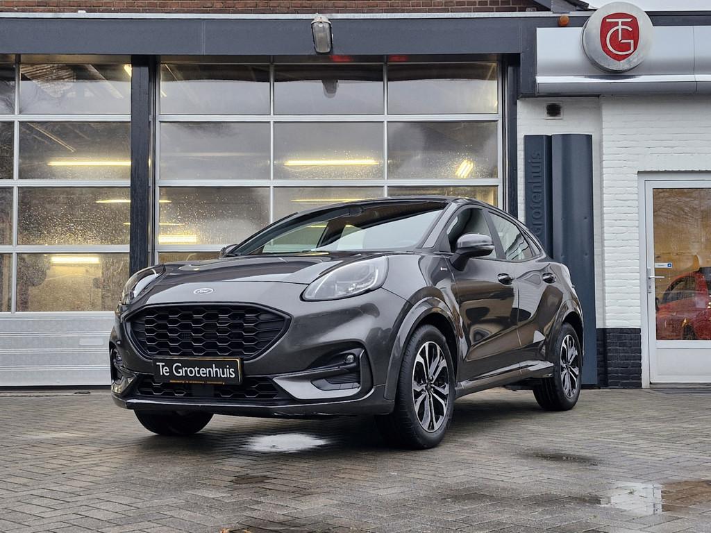 Ford Puma ST-Line X 1.0 EcoBoost Hybrid (bj 2021), Voorwielaandrijving, Stof, Lichtsensor, Bedrijf